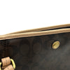 コーチ COACH シグネチャー トートバッグ F28365 ブラウン PVC レディース ショルダーバッグ