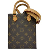 ルイ・ヴィトン LOUIS VUITTON プティット・サックプラ M81295 ブラウン モノグラム レディース ショルダーバッグ