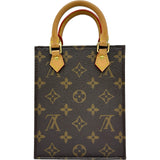 ルイ・ヴィトン LOUIS VUITTON プティット・サックプラ M81295 ブラウン モノグラム レディース ショルダーバッグ
