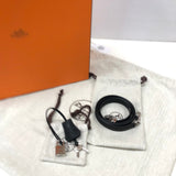 エルメス HERMES ケリー28 内縫い K刻 ブラック シルバー金具 トゴ レディース ショルダーバッグ