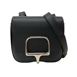 エルメス HERMES デッラカヴァレリア ミニ U刻 ブラック シルバー金具 エプソン レディース ショルダーバッグ