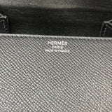 エルメス HERMES デッラカヴァレリア ミニ U刻 ブラック シルバー金具 エプソン レディース ショルダーバッグ