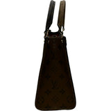 ルイ・ヴィトン LOUIS VUITTON オンザゴーPM M46373 ブラウン モノグラム/リバース レディース ハンドバッグ