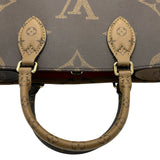 ルイ・ヴィトン LOUIS VUITTON オンザゴーPM M46373 ブラウン モノグラム/リバース レディース ハンドバッグ