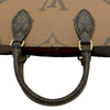 ルイ・ヴィトン LOUIS VUITTON オンザゴーPM M46373 ブラウン モノグラム/リバース レディース ハンドバッグ