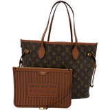 ルイ・ヴィトン LOUIS VUITTON ネヴァーフル・インサイドアウトMM M28352 タン モノグラム レディース トートバッグ