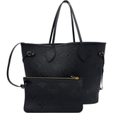 ルイ・ヴィトン LOUIS VUITTON ネヴァーフルMM M45685 ブラック アンプラント レディース トートバッグ