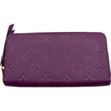 ルイ・ヴィトン LOUIS VUITTON ジッピー・ウォレット M60569 パープル アンプラント レディース 長財布