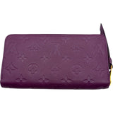 ルイ・ヴィトン LOUIS VUITTON ジッピー・ウォレット M60569 パープル アンプラント レディース 長財布
