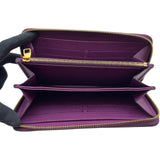 ルイ・ヴィトン LOUIS VUITTON ジッピー・ウォレット M60569 パープル アンプラント レディース 長財布