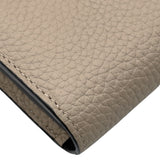 ルイ・ヴィトン LOUIS VUITTON ポルトフォイユ・コメット M63104 ベージュ トリヨン レディース 長財布