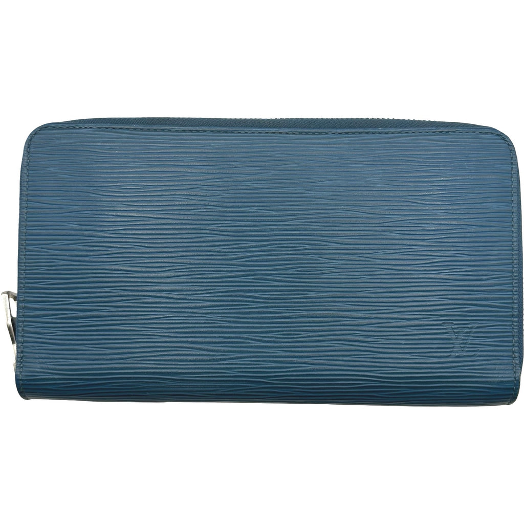 ヴィトン LOUIS VUITTON Grenelle Epi Leather Pochette Crossbody Bag Light Blue