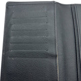 ルイ・ヴィトン LOUIS VUITTON ポルトフォイユ・ブラザNM M81554 グレー タイガ メンズ 長財布