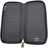 ルイ・ヴィトン LOUIS VUITTON ジッピーウォレット・ヴェルティカル M30503 ブラック タイガ レディース 長財布