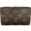 ルイ・ヴィトン LOUIS VUITTON ポルトフォイユ・ヴィエノワ M61674 ブラウン モノグラム レディース 二つ折り財布