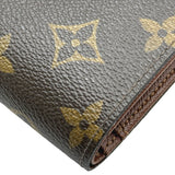 ルイ・ヴィトン LOUIS VUITTON ポルトフォイユ・ヴィエノワ M61674 ブラウン モノグラム レディース 二つ折り財布