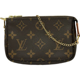 ルイ・ヴィトン LOUIS VUITTON ミニ・ポシェット・アクセソワール M58009 ブラウン モノグラム レディース ポーチ