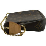 ルイ・ヴィトン LOUIS VUITTON ミニ・ポシェット・アクセソワール M58009 ブラウン モノグラム レディース ポーチ