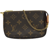 ルイ・ヴィトン LOUIS VUITTON ミニ・ポシェット・アクセソワール M58009 ブラウン モノグラム レディース ポーチ