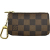 ルイ・ヴィトン LOUIS VUITTON ポシェット・クレ N62658 ブラウン ダミエ レディース コインケース