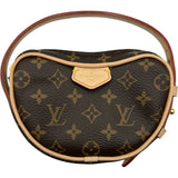 ルイ・ヴィトン LOUIS VUITTON クロワッサンショルダー M46828 ブラウン モノグラム レディース ショルダーバッグ