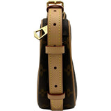 ルイ・ヴィトン LOUIS VUITTON クロワッサンショルダー M46828 ブラウン モノグラム レディース ショルダーバッグ