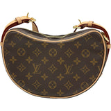 ルイ・ヴィトン LOUIS VUITTON クロワッサンショルダー M46828 ブラウン モノグラム レディース ショルダーバッグ