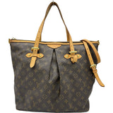 ルイ・ヴィトン LOUIS VUITTON パレルモGM M40146 ブラウン モノグラム レディース トートバッグ