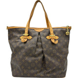 ルイ・ヴィトン LOUIS VUITTON パレルモGM M40146 ブラウン モノグラム レディース トートバッグ