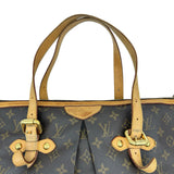 ルイ・ヴィトン LOUIS VUITTON パレルモGM M40146 ブラウン モノグラム レディース トートバッグ