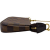 ルイ・ヴィトン LOUIS VUITTON ミニ・ポシェット・アクセソワール N58009 ブラウン ダミエ レディース ポーチ