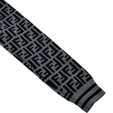 フェンディ FENDI FF総柄ニットセーター F2Y703 グレー レーヨン レディース セーター