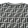 フェンディ FENDI FF総柄ニットセーター F2Y703 グレー レーヨン レディース セーター