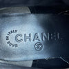 シャネル CHANEL ココマークスエードショートブーツ G33769 グレー スエード レディース ブーツ