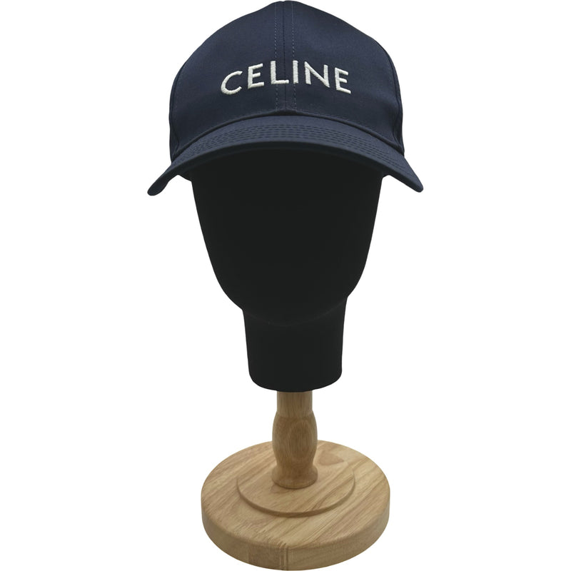 セリーヌ CELINE フロントロゴ ベースボールキャップ 2AUA1242N
