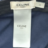 セリーヌ CELINE フロントロゴ ベースボールキャップ 2AUA1242N ネイビー ポリエステル メンズ その他ファッション雑貨