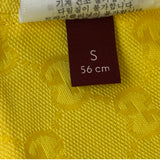 グッチ GUCCI GGキャンバスリバーシブルバケットハット 790152 ブルー コットン レディース その他ファッション雑貨