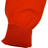 エルメス HERMES アイスクリームロングニットパーカー 4E2628DB オレンジ カシミヤ レディース ニット