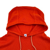 エルメス HERMES アイスクリームロングニットパーカー 4E2628DB オレンジ カシミヤ レディース ニット