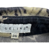 セリーヌ CELINE タイダイ柄デニムジャケット 1508T ネイビー コットン レディース デニムジャケット