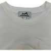 エルメス HERMES 3Dロゴ 半袖Tシャツ ホワイト コットン メンズ 半袖Ｔシャツ