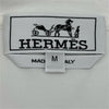 エルメス HERMES 3Dロゴ 半袖Tシャツ ホワイト コットン メンズ 半袖Ｔシャツ