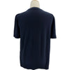 クリスチャン・ディオール Christian Dior ×JACK KEROUAC ロゴ半袖ニットシャツ 293M652AT442 ネイビー コットン メンズ 半袖Ｔシャツ