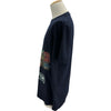 クリスチャン・ディオール Christian Dior ×JACK KEROUAC ロゴ半袖ニットシャツ 293M652AT442 ネイビー コットン メンズ 半袖Ｔシャツ