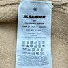 ジルサンダー JIL SANDER サイドスリットウールニットセーター J21GP0003 キャメル ウール メンズ セーター