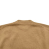 ジルサンダー JIL SANDER サイドスリットウールニットセーター J21GP0003 キャメル ウール メンズ セーター