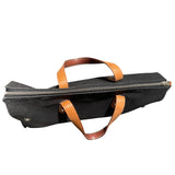 エルメス HERMES カバスミラ □K刻印 ブラック/ゴールド金具 トワル・レザー レディース トートバッグ