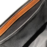 エルメス HERMES カバスミラ □K刻印 ブラック/ゴールド金具 トワル・レザー レディース トートバッグ