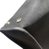 エルメス HERMES カバスミラ □K刻印 ブラック/ゴールド金具 トワル・レザー レディース トートバッグ