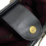 シャネル CHANEL マトラッセ チェーントートバッグ ブラック ゴールド金具 カーフ レディース ショルダーバッグ
